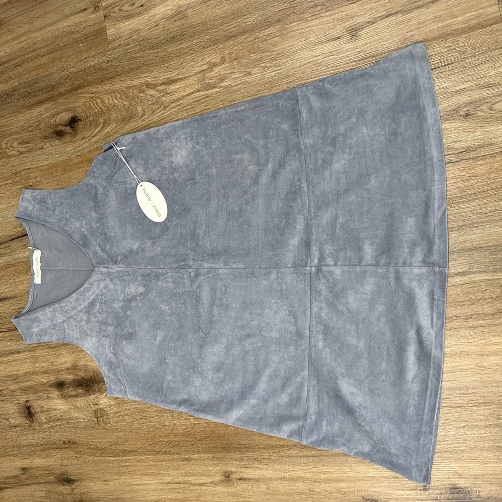 bishop + young Kids Casual Gray Dress